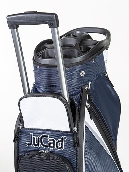JuCad Bag To Roll cart bag z kółkami, granatowo/biały