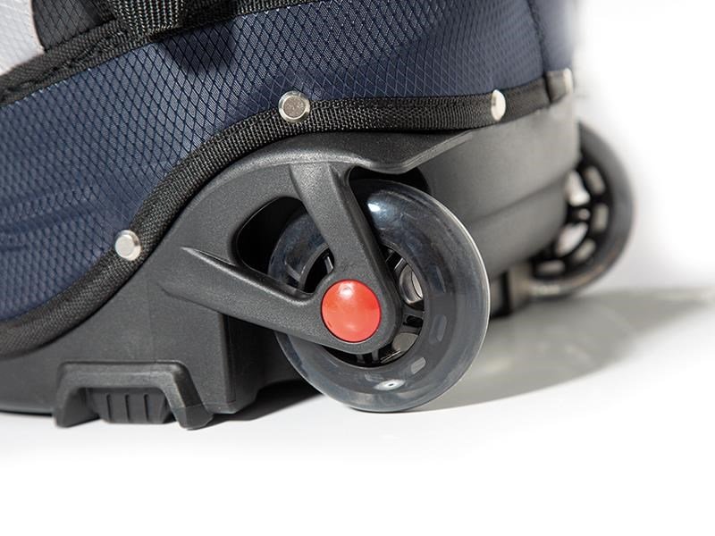 JuCad Bag To Roll cart bag z kółkami, granatowo/biały
