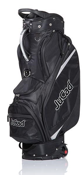 JuCad Bag To Roll cart bag z kółkami, czarny