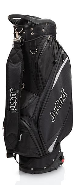 JuCad Bag To Roll cart bag z kółkami, czarny