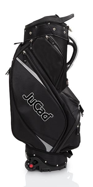 JuCad Bag To Roll cart bag z kółkami, czarny