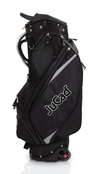 JuCad Bag To Roll cart bag z kółkami, czarny