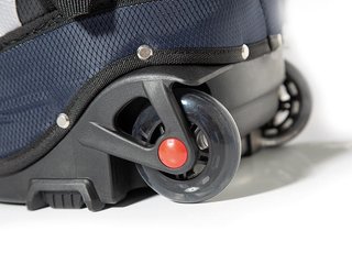 JuCad Bag To Roll cart bag z kółkami, czarny