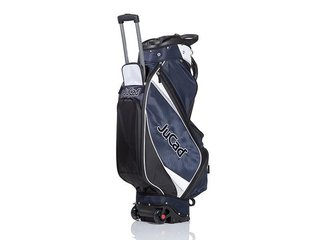 JuCad Bag To Roll cart bag z kółkami, czarny