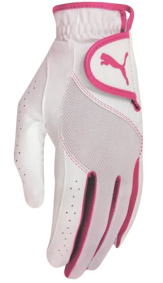 Puma Sport Performance damska rękawica golfowa, biało/różowa