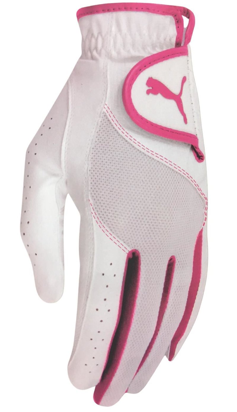 Puma Sport Performance damska rękawica golfowa, biało/różowa