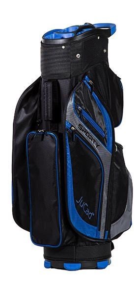 JuCad Sporty cart bag, czarno/niebieski