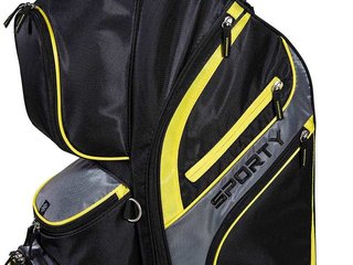 JuCad Sporty cart bag, czarno/żółty