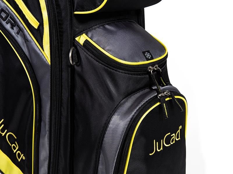 JuCad Sporty cart bag, czarno/żółty