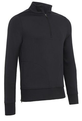 Callaway LS 1/4 Midweight Fleece Crossover damska bluza, czarna