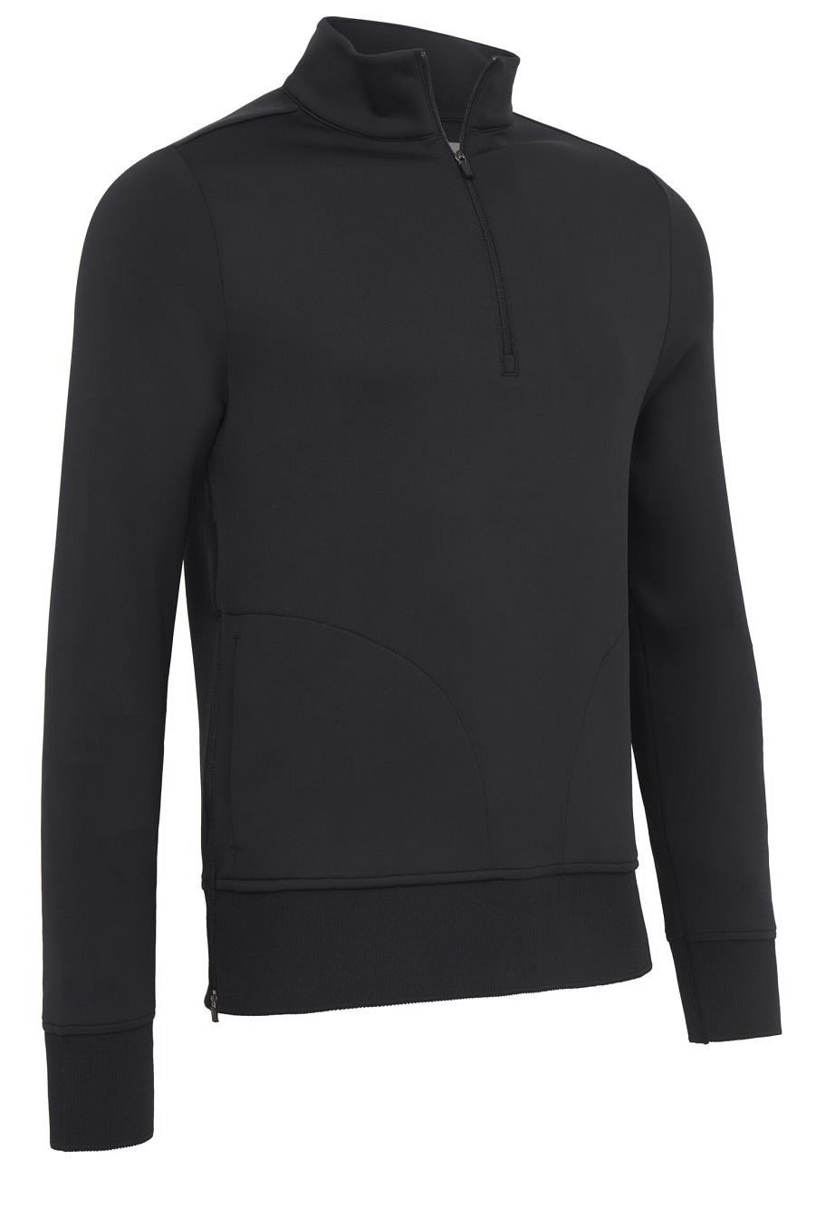 Callaway LS 1/4 Midweight Fleece Crossover damska bluza, czarna