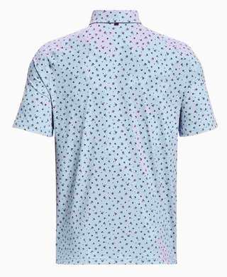 Under Armour Iso-Chill Floral Dash męskie polo, oxford blue