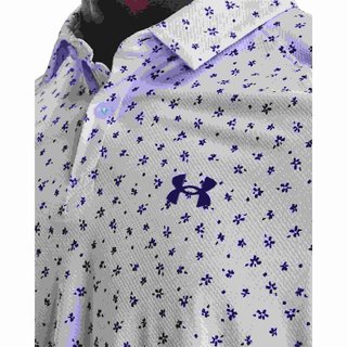 Under Armour Iso-Chill Floral Dash męskie polo, oxford blue