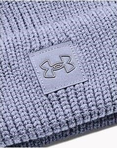 Under Armour Halftime Ribbed Pom damska czapka zimowa, aurora purple