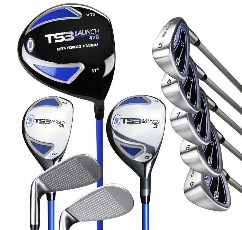 U.S. Kids Golf TS3-51 (130cm) v15 10-Club golfowy zestaw dziecięcy, grafit
