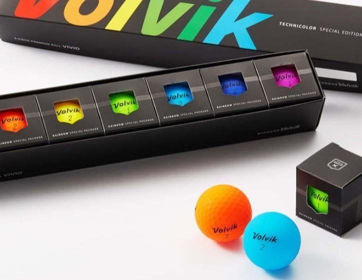 Volvik RAINBOW zestaw kolorowych piłek, 7 szt.