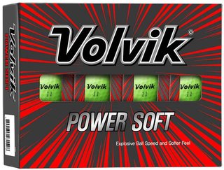 Volvik Power Soft piłki golfowe, zielone