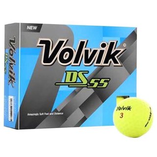 Volvik DS55 piłki golfowe, żółte