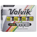 Volvik Vivid piłki golfowe, żółte