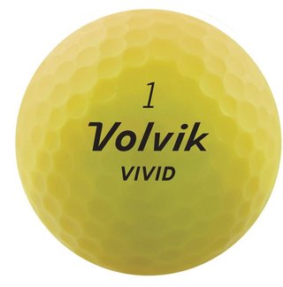 Volvik Vivid piłki golfowe, żółte