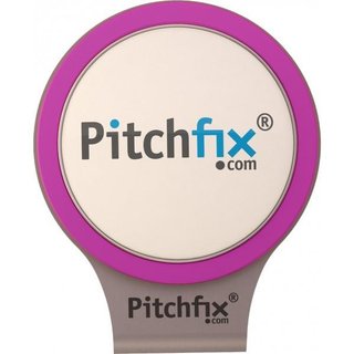 Pitchfix fioletowy klips na daszek z magnesem + marker