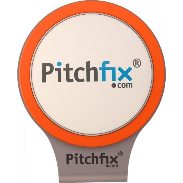 Pitchfix pomarańczowy klips na daszek z magnesem + marker