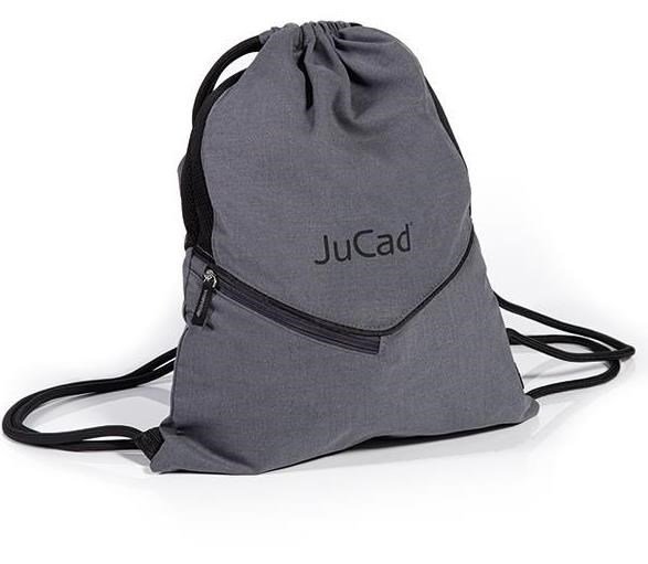 JuCad drawstring sports bag, szary