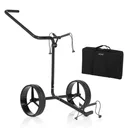 JuCad Carbon Shadow 2-wheeled wózek golfowy + torba