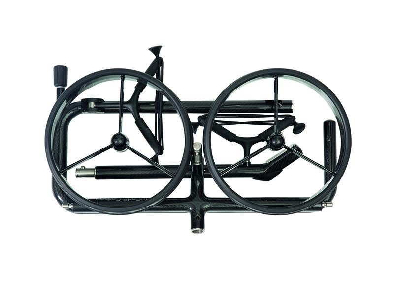 JuCad Carbon Shadow 2-wheeled wózek golfowy + torba