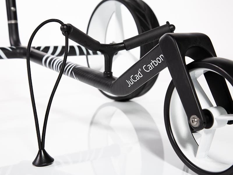 JuCad Carbon Zebra wózek golfowy + torba