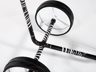 JuCad Carbon Zebra wózek golfowy + torba