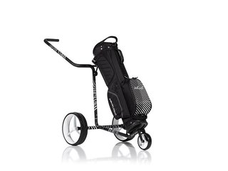 JuCad Carbon Zebra wózek golfowy + torba