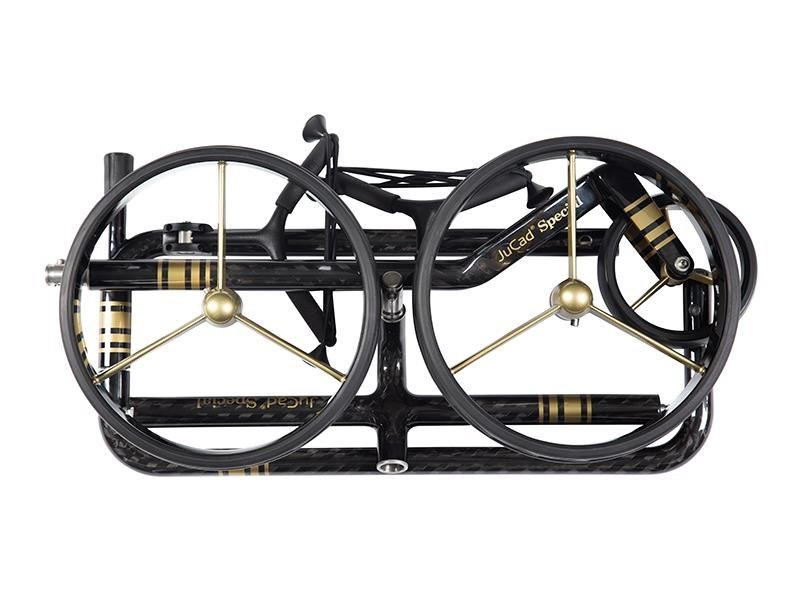 JuCad Carbon Special wózek golfowy + torba