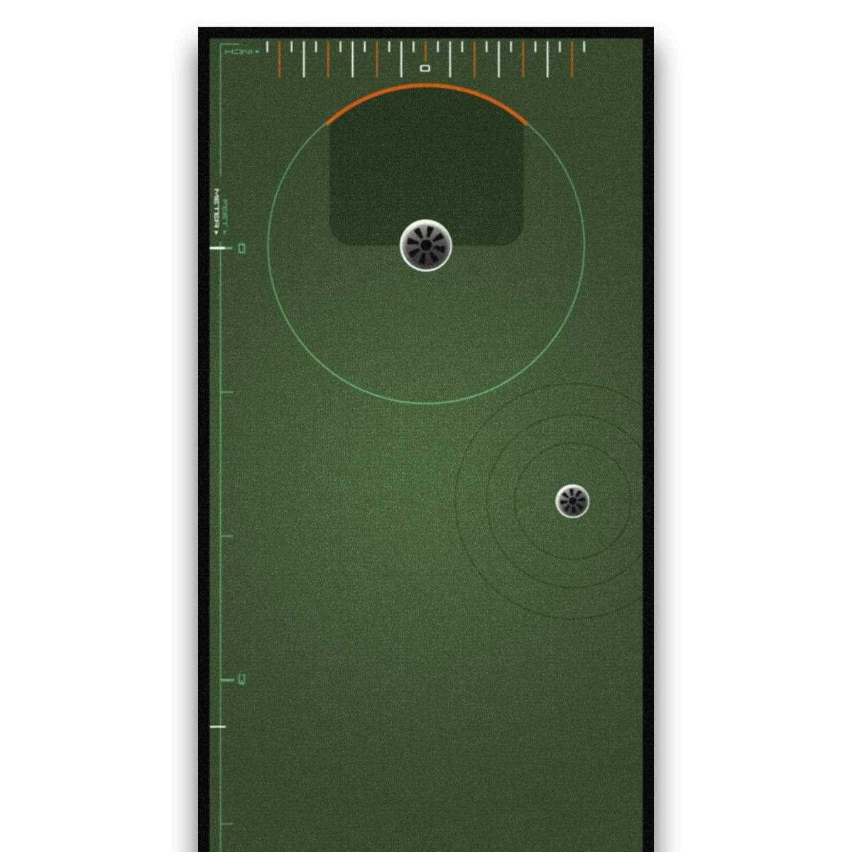 Wellputt Mat FITTING dywan do puttowania, 5m, zielony