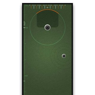 Wellputt Mat FITTING dywan do puttowania, 5m, zielony