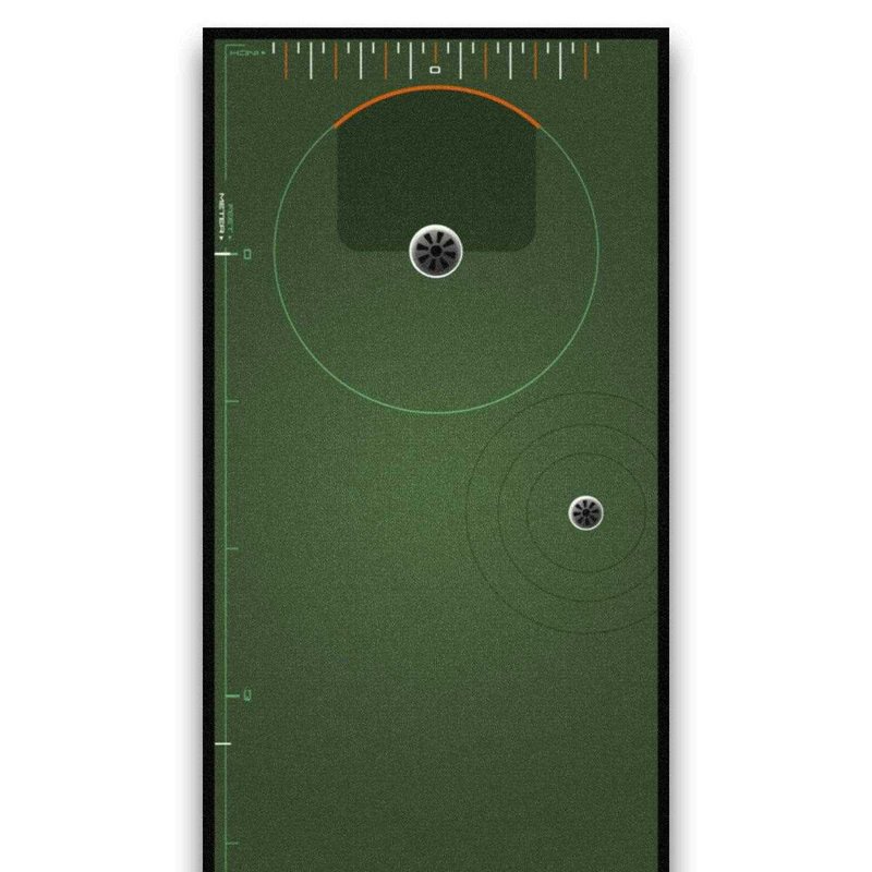 Wellputt Mat FITTING dywan do puttowania, 5m, zielony