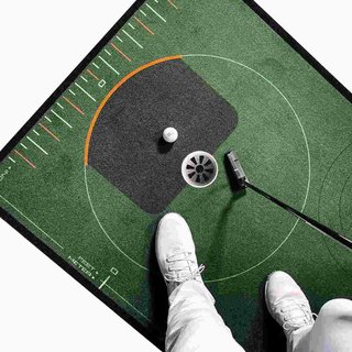 Wellputt Mat FITTING dywan do puttowania, 5m, zielony