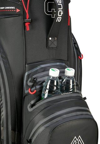 Big Max Aqua Silencio 4 Organizer cart bag, czarny