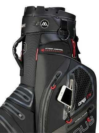 Big Max Aqua Silencio 4 Organizer cart bag, czarny