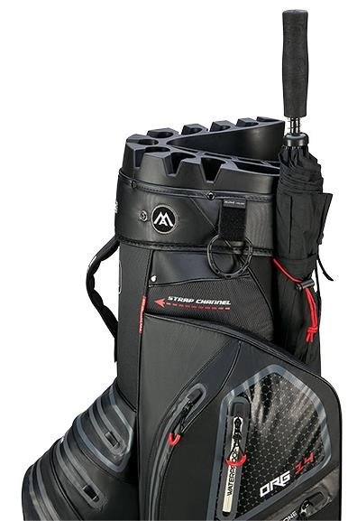 Big Max Aqua Silencio 4 Organizer cart bag, czarny