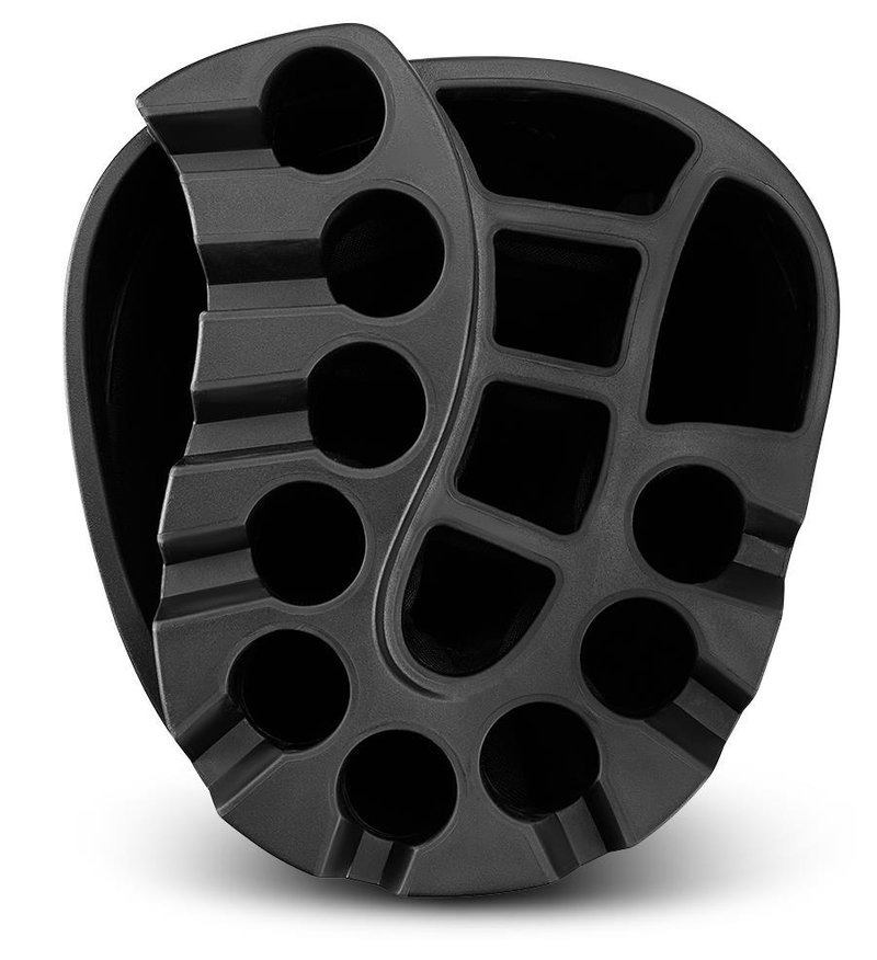 Big Max Aqua Silencio 4 Organizer cart bag, czarny