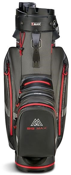 Big Max Aqua Silencio 4 Organizer cart bag, szaro/czarno/czerwony