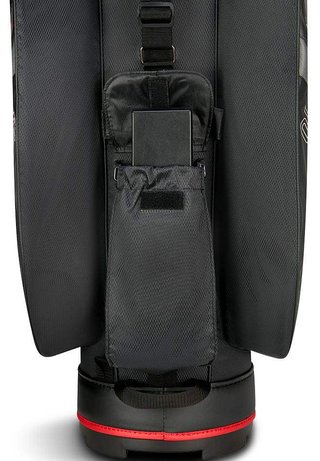 Big Max Aqua Silencio 4 Organizer cart bag, szaro/czarno/czerwony