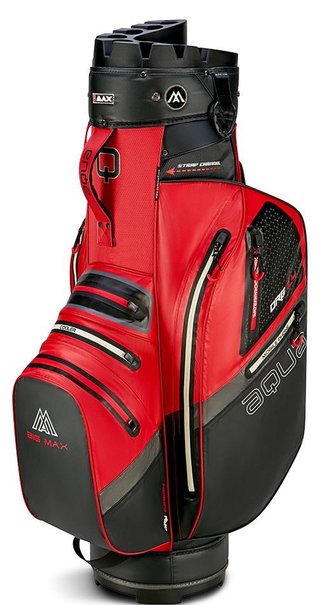 Big Max Aqua Silencio 4 Organizer cart bag, czerwono/czarny