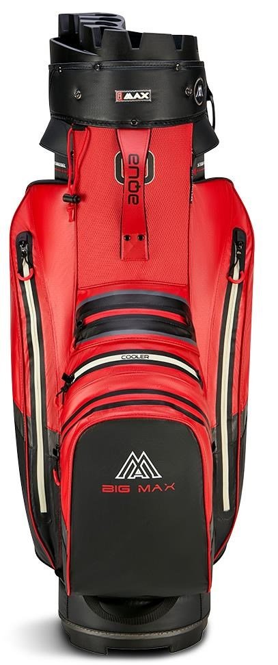 Big Max Aqua Silencio 4 Organizer cart bag, czerwono/czarny