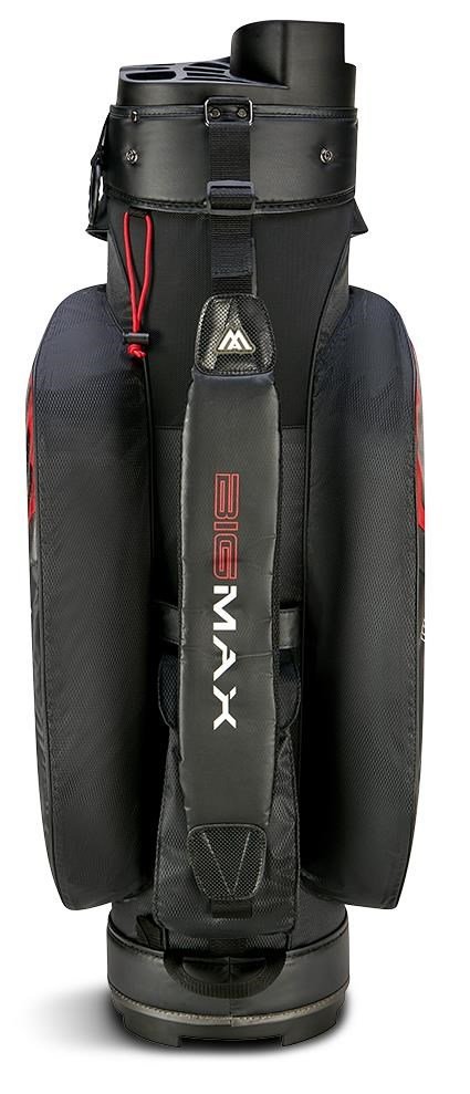 Big Max Aqua Silencio 4 Organizer cart bag, czerwono/czarny