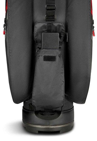 Big Max Aqua Silencio 4 Organizer cart bag, czerwono/czarny