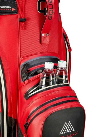 Big Max Aqua Silencio 4 Organizer cart bag, czerwono/czarny