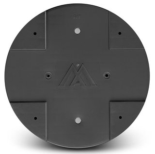 Big Max Aqua Silencio 4 Organizer cart bag, biało/czarno/czerwony