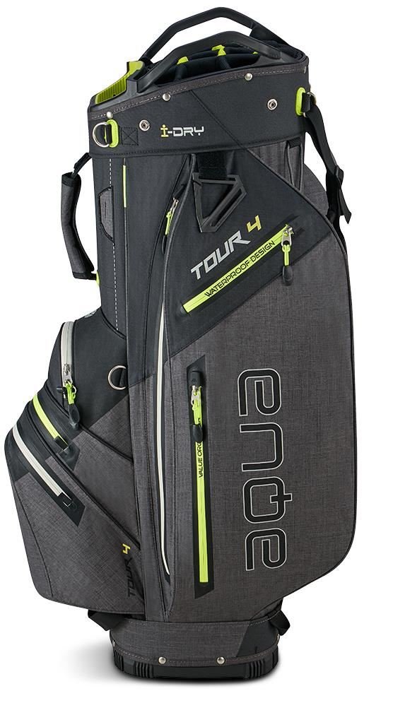 Big Max Aqua Tour 4 cart bag, czarno/szaro/limonkowy